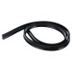 60/120/150/200cm Black Bathroom Water Stopper Silicone Water Retaining Strip Waterproof Kitchen Bathroom Sink Basin Stove Water Retaining Strip