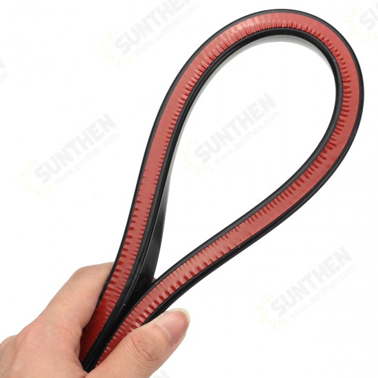 60/120/150/200cm Black Bathroom Water Stopper Silicone Water Retaining Strip Waterproof Kitchen Bathroom Sink Basin Stove Water Retaining Strip