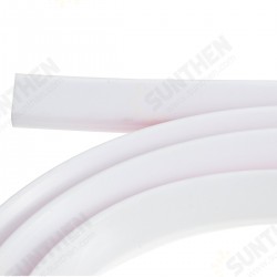 60/120/150/200cm Flexible Water-retaining Strip Bathroom Floor Partition Self-adhesive Mesa Silicone 360° Bending At Will Waterproof Strip -White 60/120/150/200cm Flexible Water-retaining Strip Bathroom Floor Partition Self-adhesive Mesa Silicone 360° Bending At Will Waterproof Strip -White