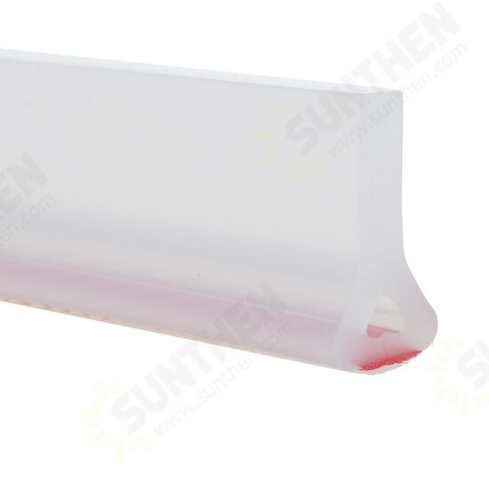 60/120/150/200cm Transparent Bathroom Water Stopper Silicone Water Retaining Strip Waterproof Kitchen Bathroom Sink Basin Stove Water Retaining Strip 60/120/150/200cm Transparent Bathroom Water Stopper Silicone Water Retaining Strip Waterproof Kitchen Bathroom Sink Basin Stove Water Retaining Strip