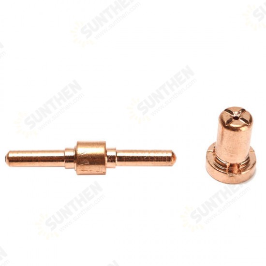 60pcs Consumables Extended Long Tip Electrodes and Nozzles for PT31 LG40 40A Air Plasma Cutter 60pcs Consumables Extended Long Tip Electrodes and Nozzles for PT31 LG40 40A Air Plasma Cutter
