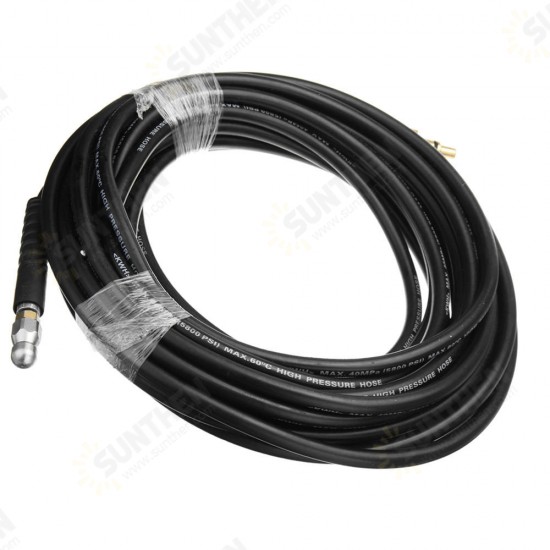 6/10/15M Pressure Washer Sewer Drain Cleaning Jetter Hose For NILFISK KEW 5800PSI 6/10/15M Pressure Washer Sewer Drain Cleaning Jetter Hose For NILFISK KEW 5800PSI