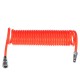 6.5mm Inner Diameter PU Spriral Air Hose 6-15 Meters Long with Bend Restrictor 1/4 Inch Quick Coupler and Plug 6.5mm Inner Diameter PU Spriral Air Hose 6-15 Meters Long with Bend Restrictor 1/4 Inch Quick Coupler and Plug