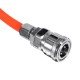 6.5mm Inner Diameter PU Spriral Air Hose 6-15 Meters Long with Bend Restrictor 1/4 Inch Quick Coupler and Plug 6.5mm Inner Diameter PU Spriral Air Hose 6-15 Meters Long with Bend Restrictor 1/4 Inch Quick Coupler and Plug