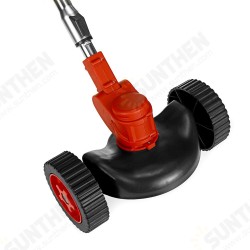 6/8 Inch Lawn Mower Baffle Bilateral Lawn Mower Auxiliary Wheel Electric Grass Trimmer Kit Part for Gardening