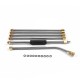 6PCS High Pressure Washer Extension Spray Lance Wand 1/4 Inch With 10pcs O-ring 6PCS High Pressure Washer Extension Spray Lance Wand 1/4 Inch With 10pcs O-ring