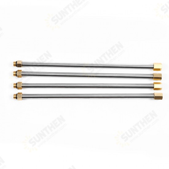 6PCS High Pressure Washer Extension Spray Lance Wand 1/4 Inch With 10pcs O-ring 6PCS High Pressure Washer Extension Spray Lance Wand 1/4 Inch With 10pcs O-ring