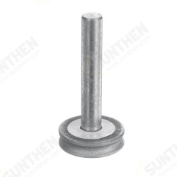 6mm 2-12mm Shank 400# Diamond Grinding Wheel for Glass Plane Arc Chamfering