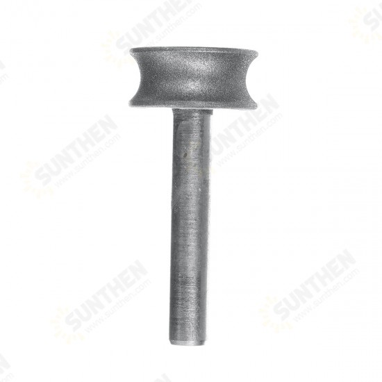 6mm 2-12mm Shank 400# Diamond Grinding Wheel for Glass Plane Arc Chamfering 6mm 2-12mm Shank 400# Diamond Grinding Wheel for Glass Plane Arc Chamfering