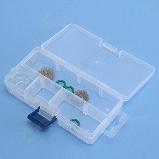 6pcs TIG Welding Torch Gas Lens Kit Glass Pyrex Cup For WP-9 & WP-17 6pcs TIG Welding Torch Gas Lens Kit Glass Pyrex Cup For WP-9 & WP-17