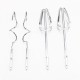 7 Speed Foamer Handheld Automatic Electric Food Mixer Batter Beater Egg Blender Whisk 7 Speed Foamer Handheld Automatic Electric Food Mixer Batter Beater Egg Blender Whisk