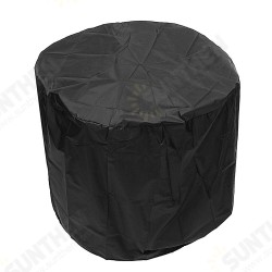 71x53cm Round Fire Pit Cover Waterproof UV Patio Grill BBQ Outdoor Protector Cover 71x53cm Round Fire Pit Cover Waterproof UV Patio Grill BBQ Outdoor Protector Cover