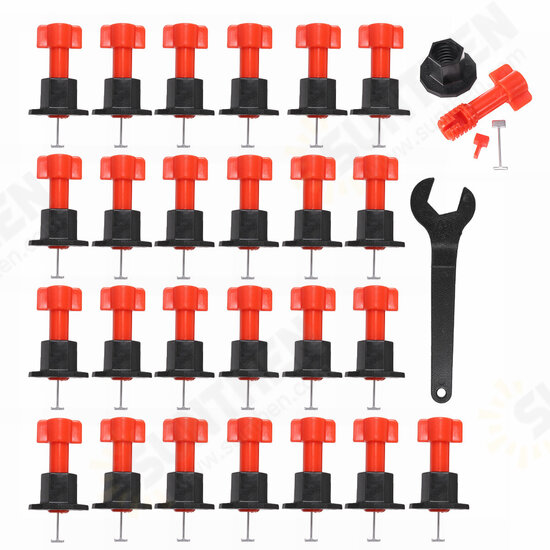 76pcs Flat Ceramic Level Wedges Tile Spacers For Flooring Wall Tile Spacer Tile Leveling System Leveler Locator Spacers Plier 76pcs Flat Ceramic Level Wedges Tile Spacers For Flooring Wall Tile Spacer Tile Leveling System Leveler Locator Spacers Plier