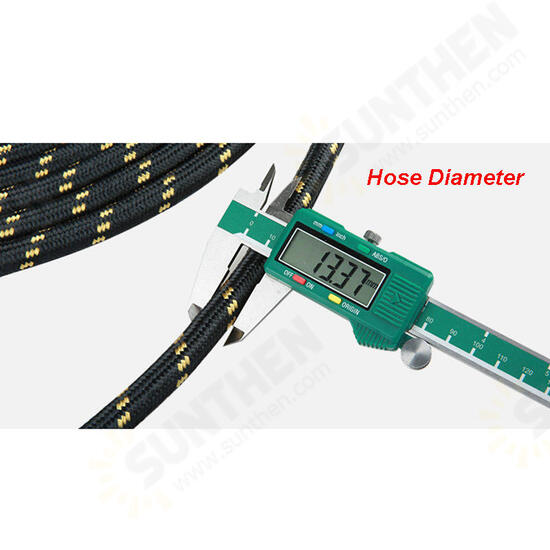 7mm High Pressure Steam Pipe Hose Thermal Insulation Tube 15M Length for Pressure Washer Gutter Cleaner 7mm High Pressure Steam Pipe Hose Thermal Insulation Tube 15M Length for Pressure Washer Gutter Cleaner