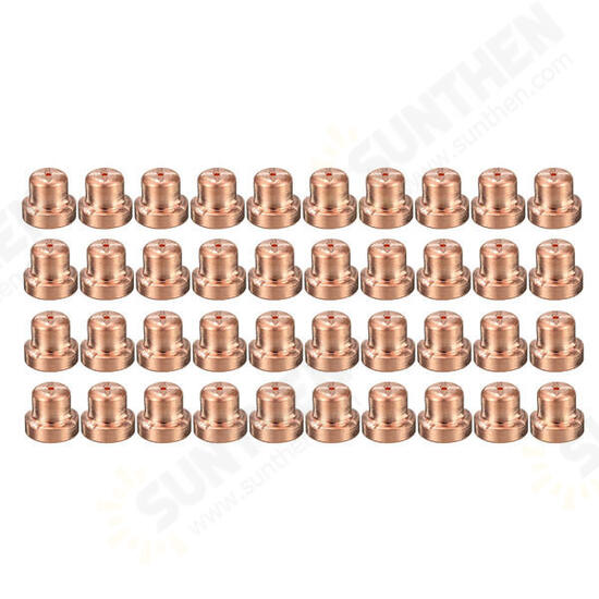 80pcs Consumable Tips For Plasma Cutter LG-40 PT-31 Cutting Torch CUT40 CUT50 80pcs Consumable Tips For Plasma Cutter LG-40 PT-31 Cutting Torch CUT40 CUT50