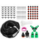 8/20/30/40m Garden Automatic Drip Irrigation Set Adjustable DIY Irrigation Kit 8/20/30/40m Garden Automatic Drip Irrigation Set Adjustable DIY Irrigation Kit