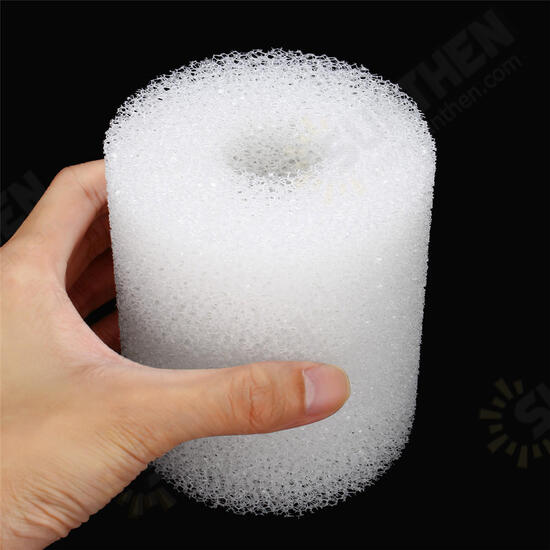 9.3x3x10.2cm White Reusable Swimming Pool Filter Foam Sponge Cartridge For Intex Type H