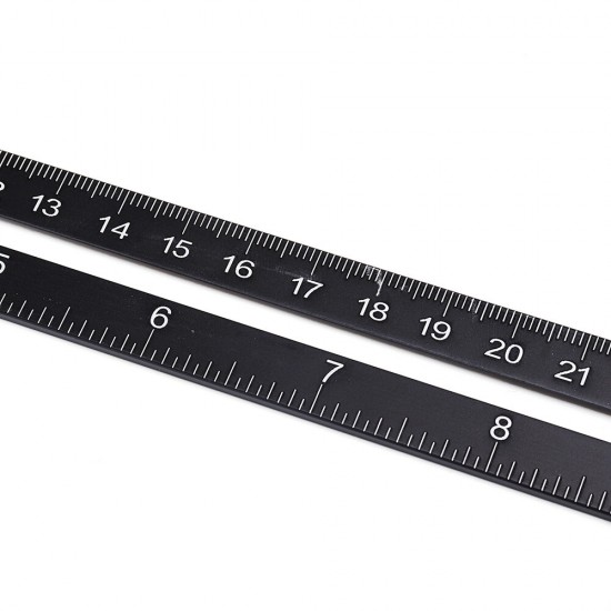 ABS Plastic Multifunctional Folding Ruler Movable Four-fold Ruler Template Tool Construction Angle Measure Tools