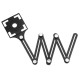 Adjustable 6 Fold Tool Angle Ruler Ceramic Tile Hole Locator Set 25/40/45/55/75mm Drill Guide Openings Locator Sets Adjustable 6 Fold Tool Angle Ruler Ceramic Tile Hole Locator Set 25/40/45/55/75mm Drill Guide Openings Locator Sets