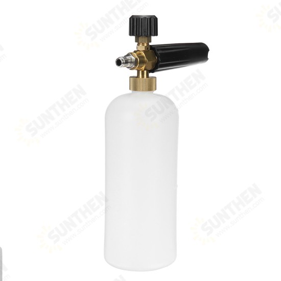 Adjustable Snow Foam Lance Sprayer Washer Soap Bottle Car Pressure Washer 1L Adjustable Snow Foam Lance Sprayer Washer Soap Bottle Car Pressure Washer 1L