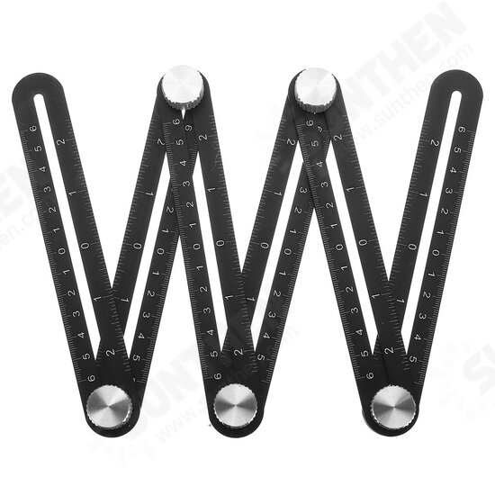 Aluminum Alloy Universal Six-Sided Angle Measuring LocatorMeasuring Ruler Aluminum Alloy Universal Six-Sided Angle Measuring LocatorMeasuring Ruler