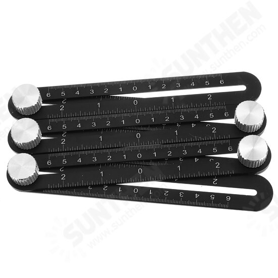Aluminum Alloy Universal Six-Sided Angle Measuring LocatorMeasuring Ruler Aluminum Alloy Universal Six-Sided Angle Measuring LocatorMeasuring Ruler