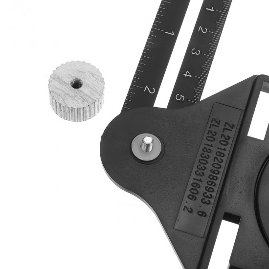 Aluminum Alloy Universal Six-Sided Angle Measuring LocatorMeasuring Ruler