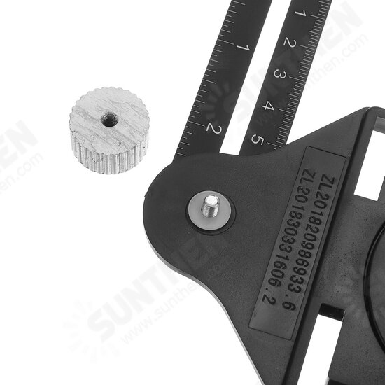 Aluminum Alloy Universal Six-Sided Angle Measuring LocatorMeasuring Ruler Aluminum Alloy Universal Six-Sided Angle Measuring LocatorMeasuring Ruler