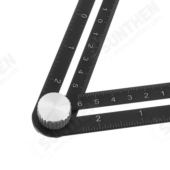 Aluminum Alloy Universal Six-Sided Angle Measuring LocatorMeasuring Ruler Aluminum Alloy Universal Six-Sided Angle Measuring LocatorMeasuring Ruler