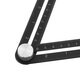 Aluminum Alloy Universal Six-Sided Angle Measuring LocatorMeasuring Ruler Aluminum Alloy Universal Six-Sided Angle Measuring LocatorMeasuring Ruler
