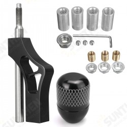 Aluminum Gear Extender Adjustable Car Shifter Lever Shift Knob For Honda Civic Integra CRX B16 B18 B20 Aluminum Gear Extender Adjustable Car Shifter Lever Shift Knob For Honda Civic Integra CRX B16 B18 B20
