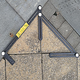 Aluminum Multifunction Four Square Folding Ruler Woodworking Scriber Position Hole Opener Aluminum Multifunction Four Square Folding Ruler Woodworking Scriber Position Hole Opener