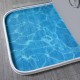 Bathroom Kitchen Foldable Water Stopper Self-adhesive Rubber Dam Shower Barrier White/Transparent Bathroom Kitchen Foldable Water Stopper Self-adhesive Rubber Dam Shower Barrier White/Transparent