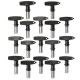Black Airless Sprayer Machine Tips 2-7 Series 11-35 For Wagner Paint Spray Tip