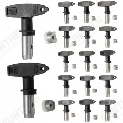 Black Airless Sprayer Machine Tips 2-7 Series 11-35 For Wagner Paint Spray Tip Black Airless Sprayer Machine Tips 2-7 Series 11-35 For Wagner Paint Spray Tip