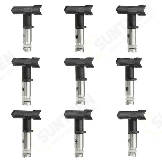 Black Airless Spraying Guns Tips For Paint Sprayer Nozzle Black Airless Spraying Guns Tips For Paint Sprayer Nozzle