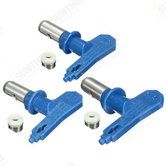 Blue Airless Spraying Gun Tips 3 Series 13-17 For Wagner Atomex Paint Spray Tip Blue Airless Spraying Gun Tips 3 Series 13-17 For Wagner Atomex Paint Spray Tip
