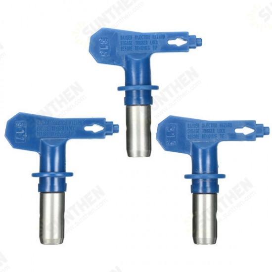 Blue Airless Spraying Gun Tips 3 Series 13-17 For Wagner Atomex Paint Spray Tip Blue Airless Spraying Gun Tips 3 Series 13-17 For Wagner Atomex Paint Spray Tip
