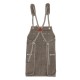 Canvas Woodworking Apron Shop Apron Pockets Waxed Wax Cloth Waterproof Apron Chef Tool Storage