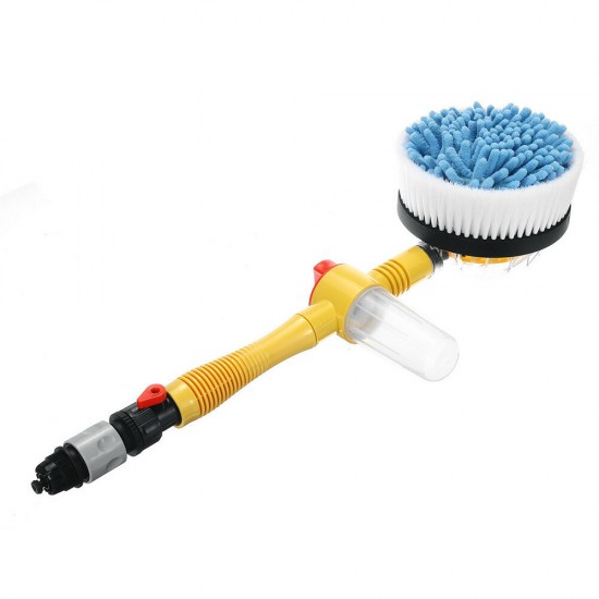 Car Pressure Washer Rotating Wash Brush Vehicle Care Washing Sponge Cleaner Tool
