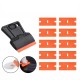 Car Vehicle Decal Tape Removal Eraser Remover Scraper + 10Pcs Plastic Blades Tools Kit Car Vehicle Decal Tape Removal Eraser Remover Scraper + 10Pcs Plastic Blades Tools Kit