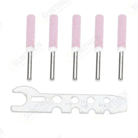 Chain Saw Sharpening Attachment Grinding Stone Wrench Caliper Chain Sharpen Set Chain Saw Sharpening Attachment Grinding Stone Wrench Caliper Chain Sharpen Set