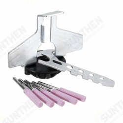 Chain Saw Sharpening Attachment Grinding Stone Wrench Caliper Chain Sharpen Set