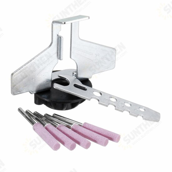 Chain Saw Sharpening Attachment Grinding Stone Wrench Caliper Chain Sharpen Set Chain Saw Sharpening Attachment Grinding Stone Wrench Caliper Chain Sharpen Set