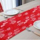 Christmas Tree Table Flag Tablecloths Polyester Fiber Table Decorations XMAS Christmas Tree Table Flag Tablecloths Polyester Fiber Table Decorations XMAS