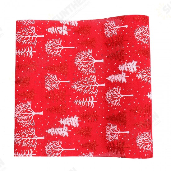 Christmas Tree Table Flag Tablecloths Polyester Fiber Table Decorations XMAS Christmas Tree Table Flag Tablecloths Polyester Fiber Table Decorations XMAS