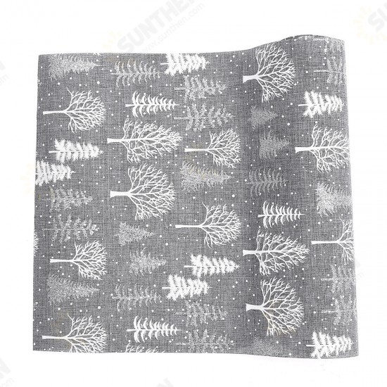 Christmas Tree Table Flag Tablecloths Polyester Fiber Table Decorations XMAS Christmas Tree Table Flag Tablecloths Polyester Fiber Table Decorations XMAS
