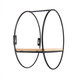 Creative Wall Mounted Iron Shelf Storage Rack Holder Display Home Decor Creative Wall Mounted Iron Shelf Storage Rack Holder Display Home Decor