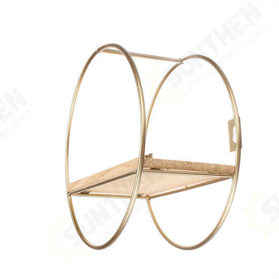 Creative Wall Mounted Iron Shelf Storage Rack Holder Display Home Decor Creative Wall Mounted Iron Shelf Storage Rack Holder Display Home Decor
