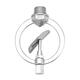 DN15 1/2 Inch Alloy Butterfly/Rain Shower Nozzle 360 Degree for Lawn Gardening Agricultural DN15 1/2 Inch Alloy Butterfly/Rain Shower Nozzle 360 Degree for Lawn Gardening Agricultural